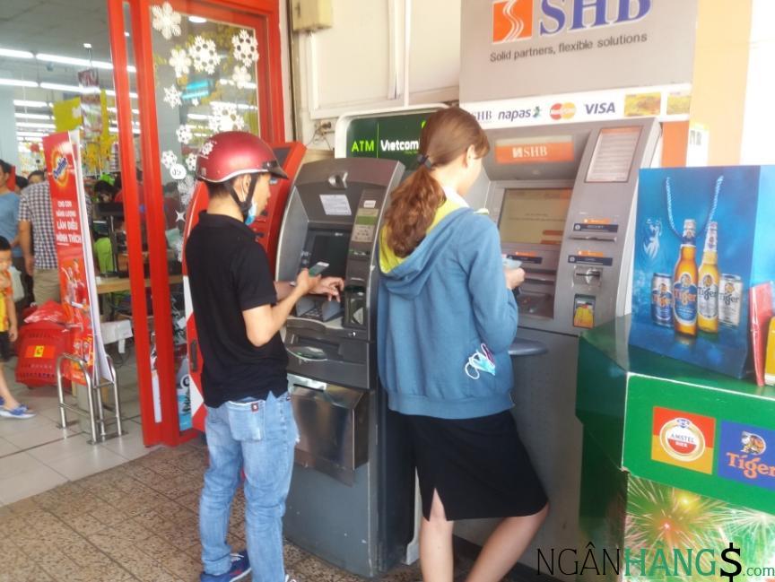 Ảnh Cây ATM ngân hàng Sài Gòn Hà Nội SHB Phòng GD Triệu Nữ Vương 1