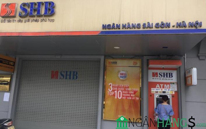 Ảnh Cây ATM ngân hàng Sài Gòn Hà Nội SHB Phòng GD Bà Triệu 1