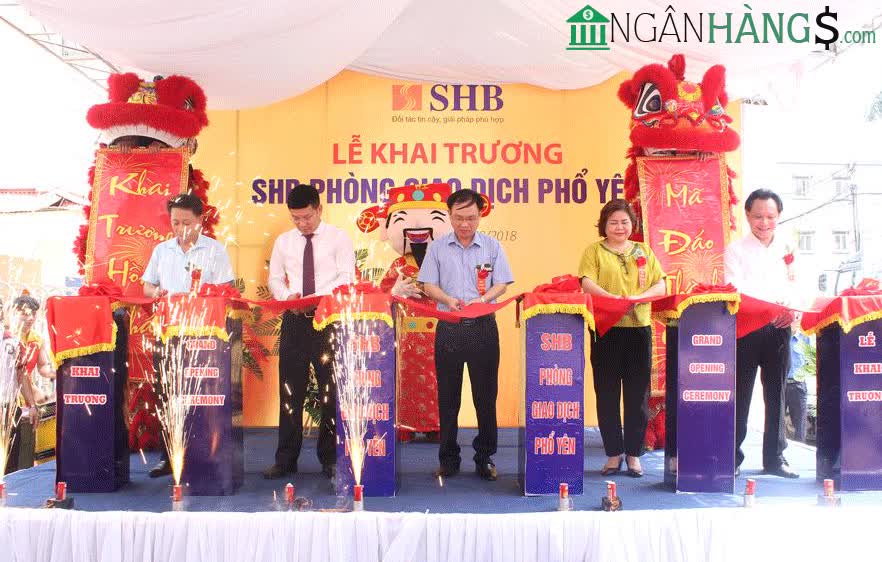 Ảnh Ngân hàng Sài Gòn Hà Nội SHB Phòng giao dịch Phổ Yên 1