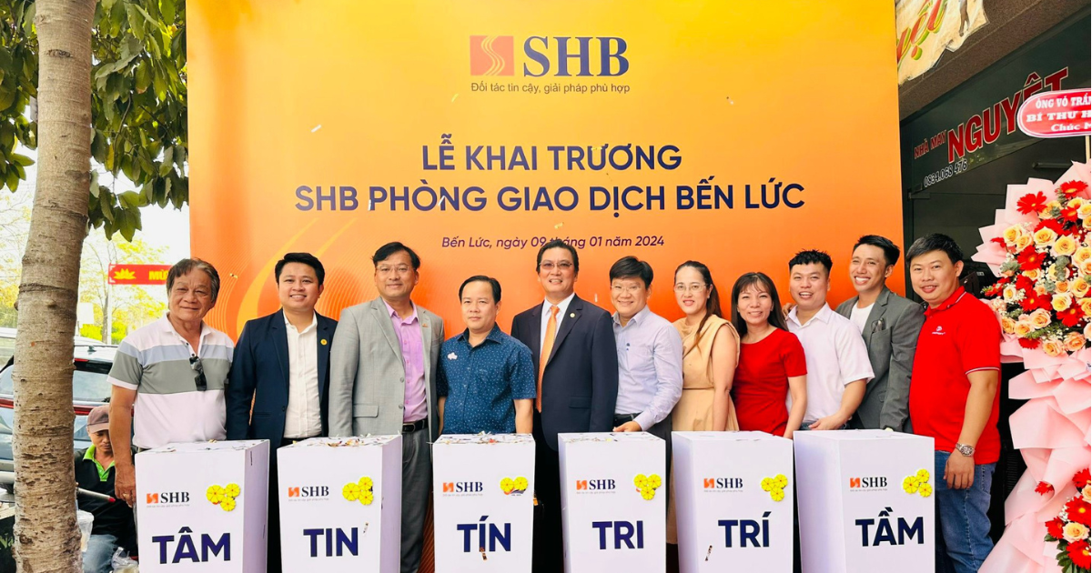 Ảnh Ngân hàng Sài Gòn Hà Nội SHB Phòng giao dịch Bến Lức 1