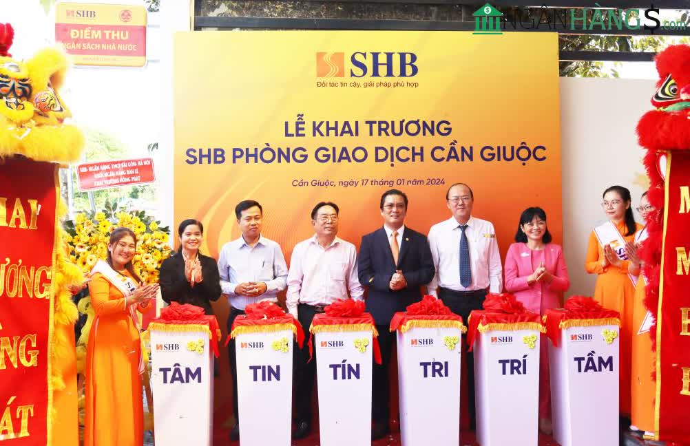 Ảnh Ngân hàng Sài Gòn Hà Nội SHB Phòng giao dịch Cần Giuộc 1