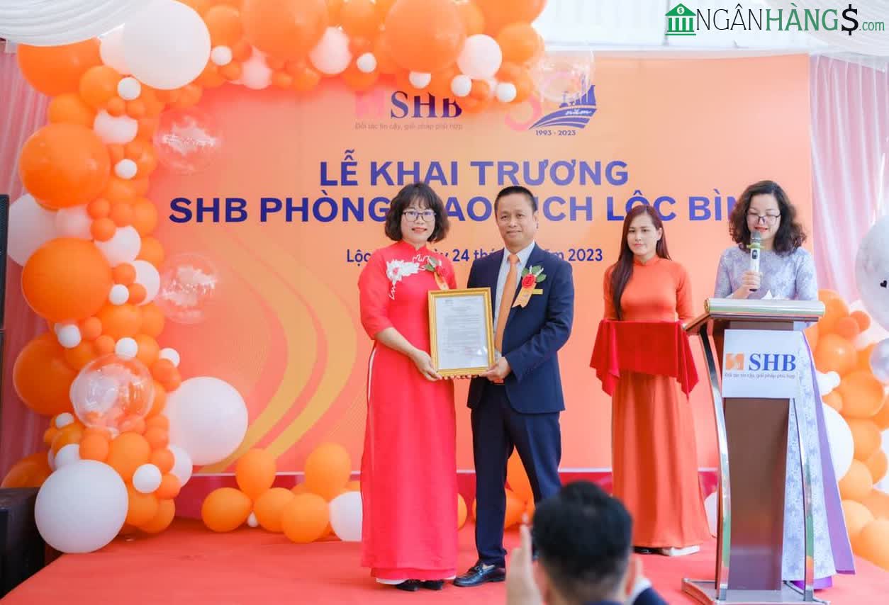 Ảnh Ngân hàng Sài Gòn Hà Nội SHB Phòng giao dịch Lộc Bình 1