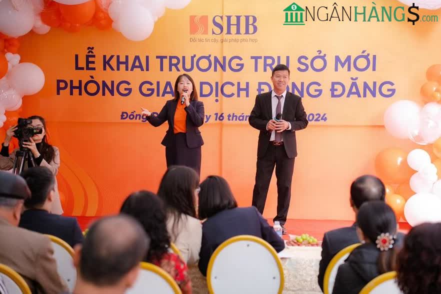 Ảnh Ngân hàng Sài Gòn Hà Nội SHB Phòng giao dịch Đồng Đăng 1