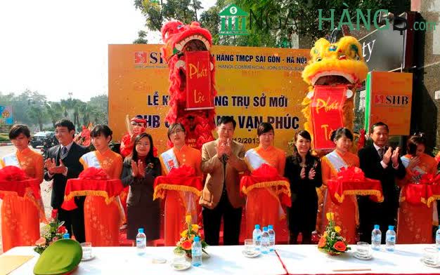 Ảnh Ngân hàng Sài Gòn Hà Nội SHB Chi nhánh Vạn Phúc 1