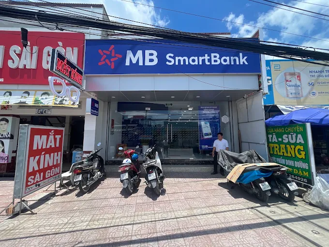 Ảnh Cây ATM ngân hàng Quân Đội MBBank Smartbank Long Hồ 1