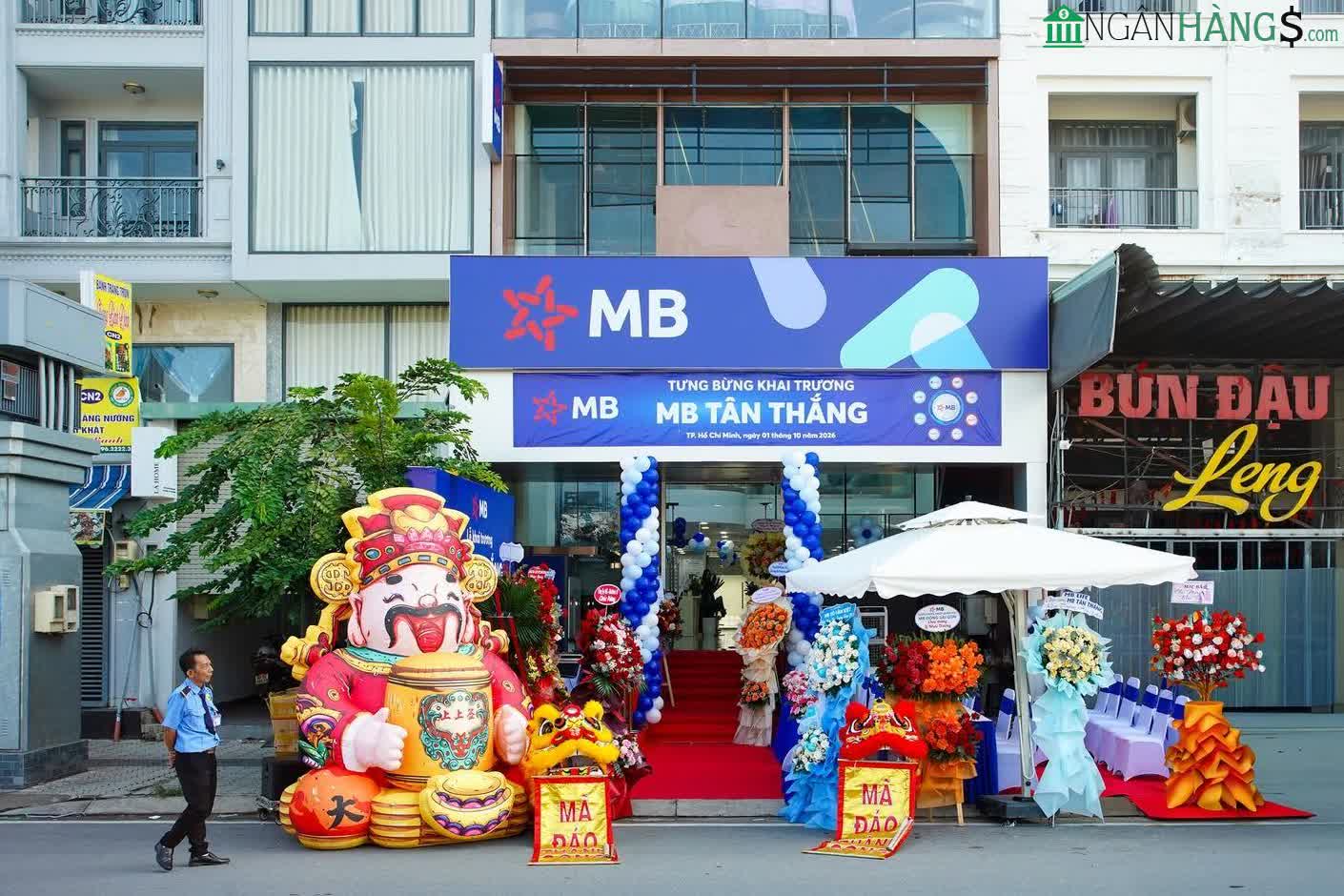 Ảnh Ngân hàng Quân Đội MBBank Phòng giao dịch Tân Thắng 1