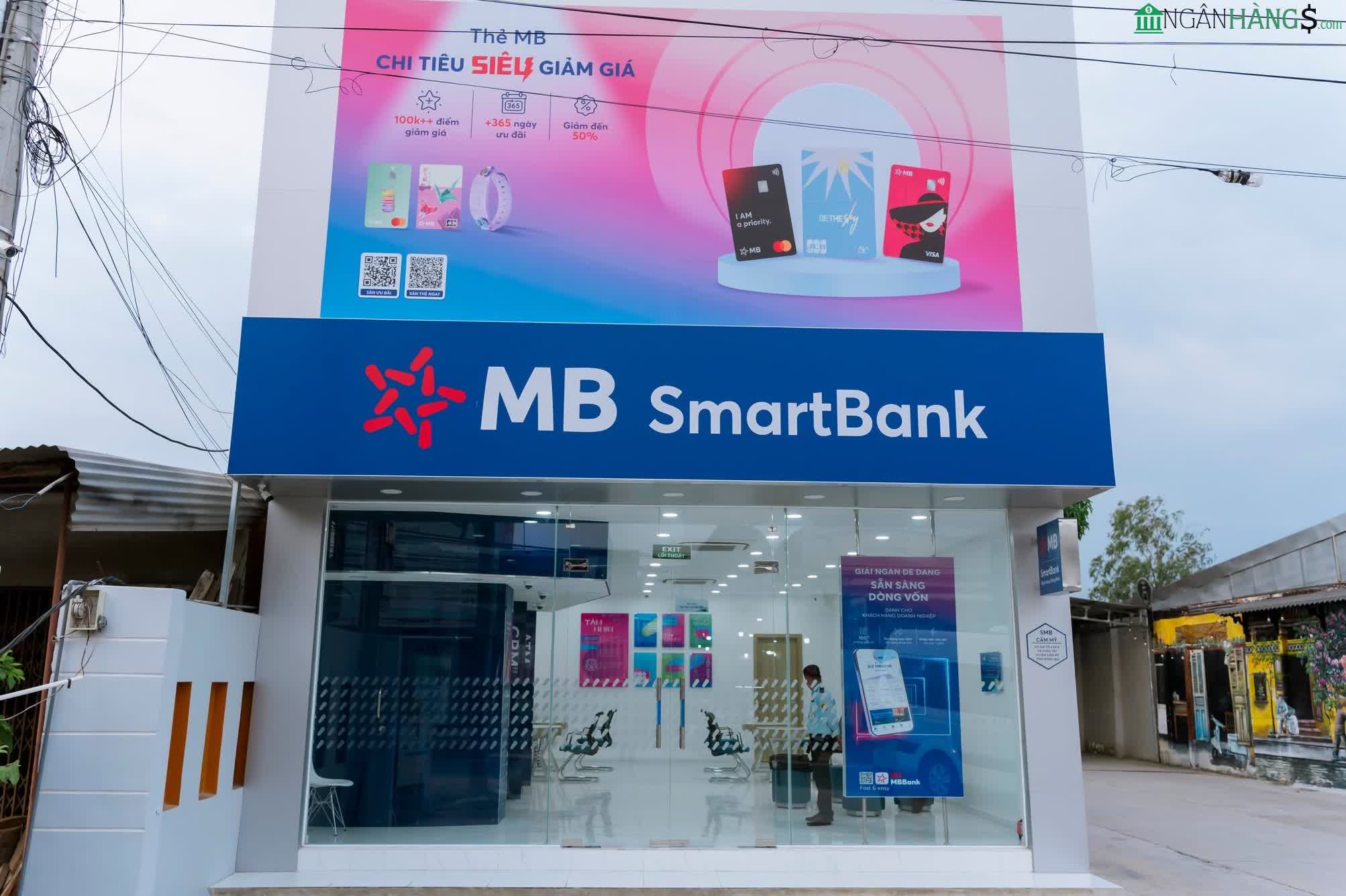 Ảnh Ngân hàng Quân Đội MBBank Smartbank Cẩm Mỹ 1